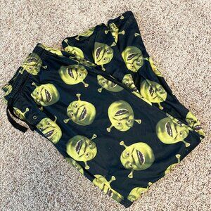 Men's Shrek Pajama Pants - Size XL